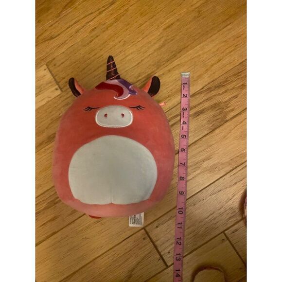 Squishmallows, 7" Gal The Unicorn, Multicolor stuffed plush toy - Picture 6 of 6